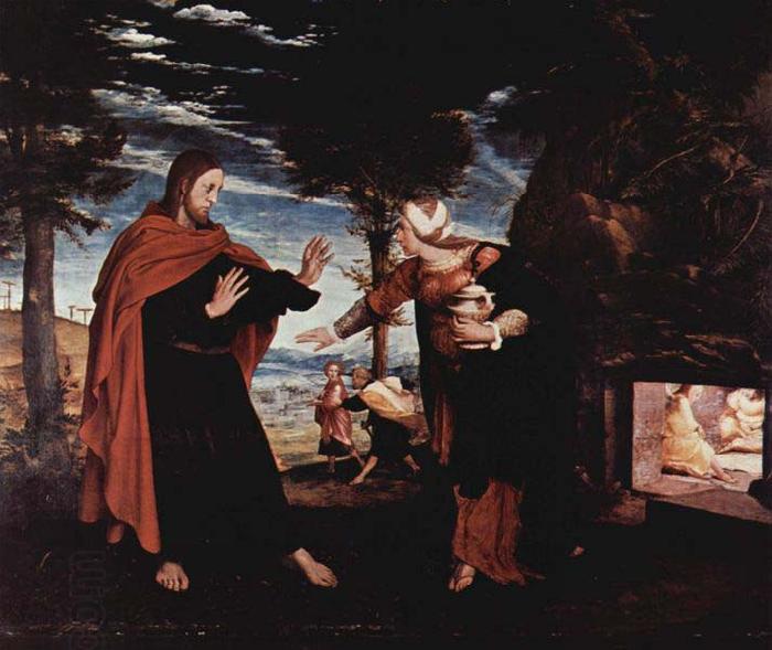 Hans holbein the younger Noli me tangere China oil painting art